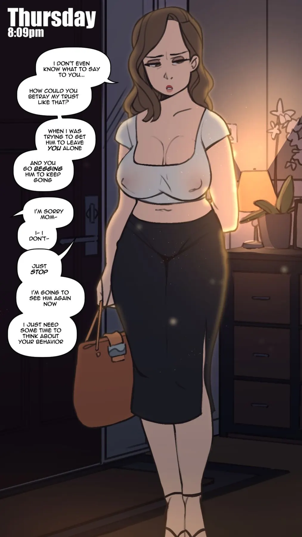 Mom Deals With My Bully (Chapter 01) — page 13