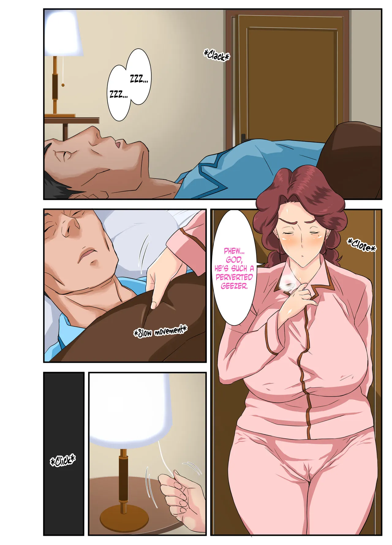 Kyojiri Tsuma Keiko To Zetsurin! Sukebe Jii  (Chapter 1) — page 40