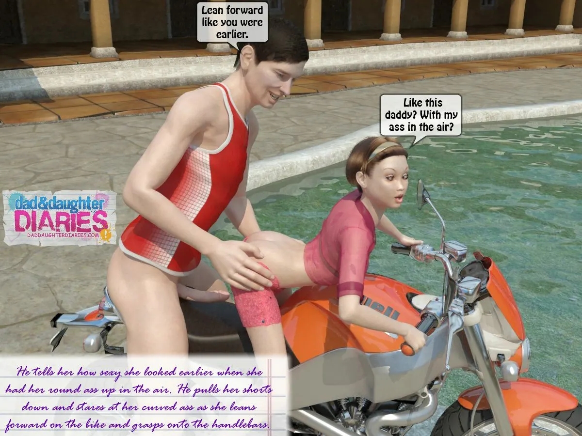 Dad And Daughter Diaries  (Chapter 18 - Clean The Pool) — page 15