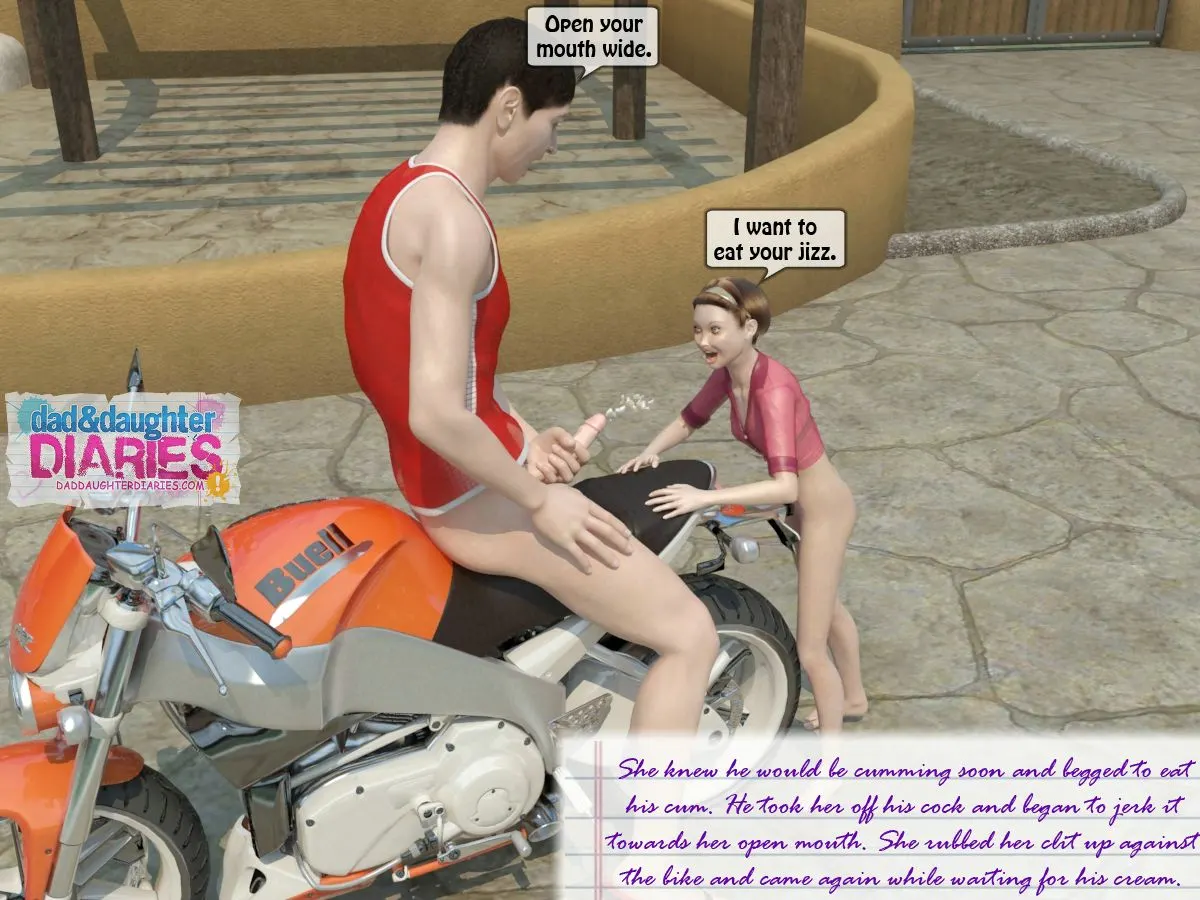 Dad And Daughter Diaries  (Chapter 18 - Clean The Pool) — page 24