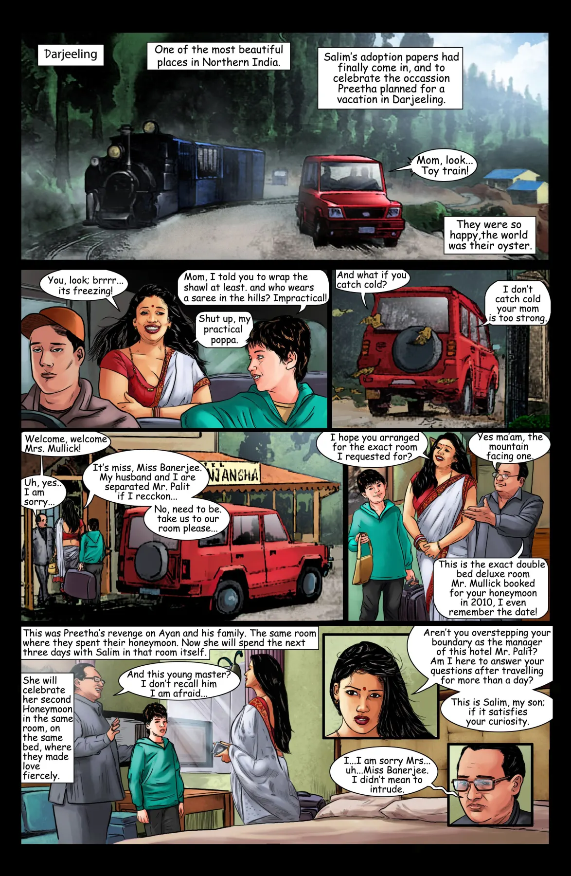 Motherhood â A Tale Of Love  (Chapter 2 - Honeymoon In Darjeeling 1) — page 2