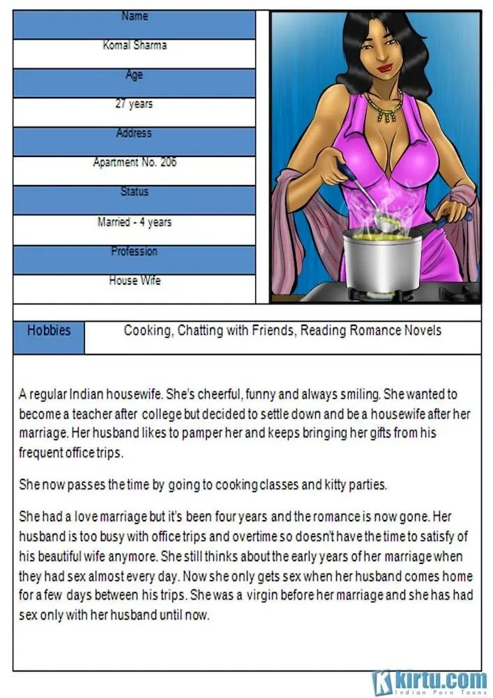 XXX Apartments  (Chapter 01 - A Good Bhabhi Cares For Her Devar) — page 2