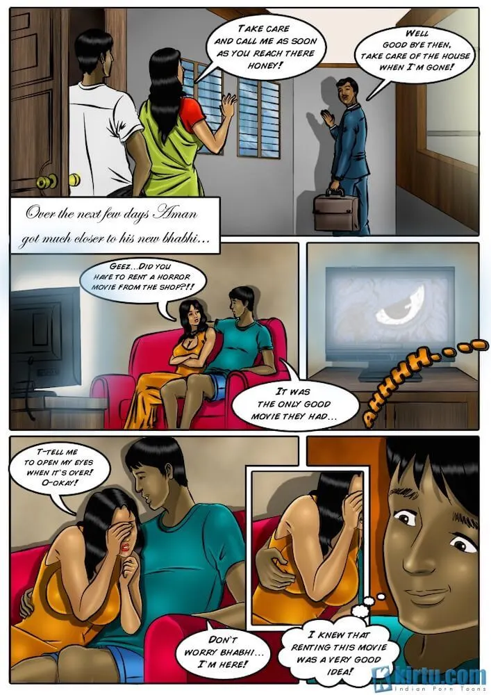 XXX Apartments  (Chapter 01 - A Good Bhabhi Cares For Her Devar) — page 16