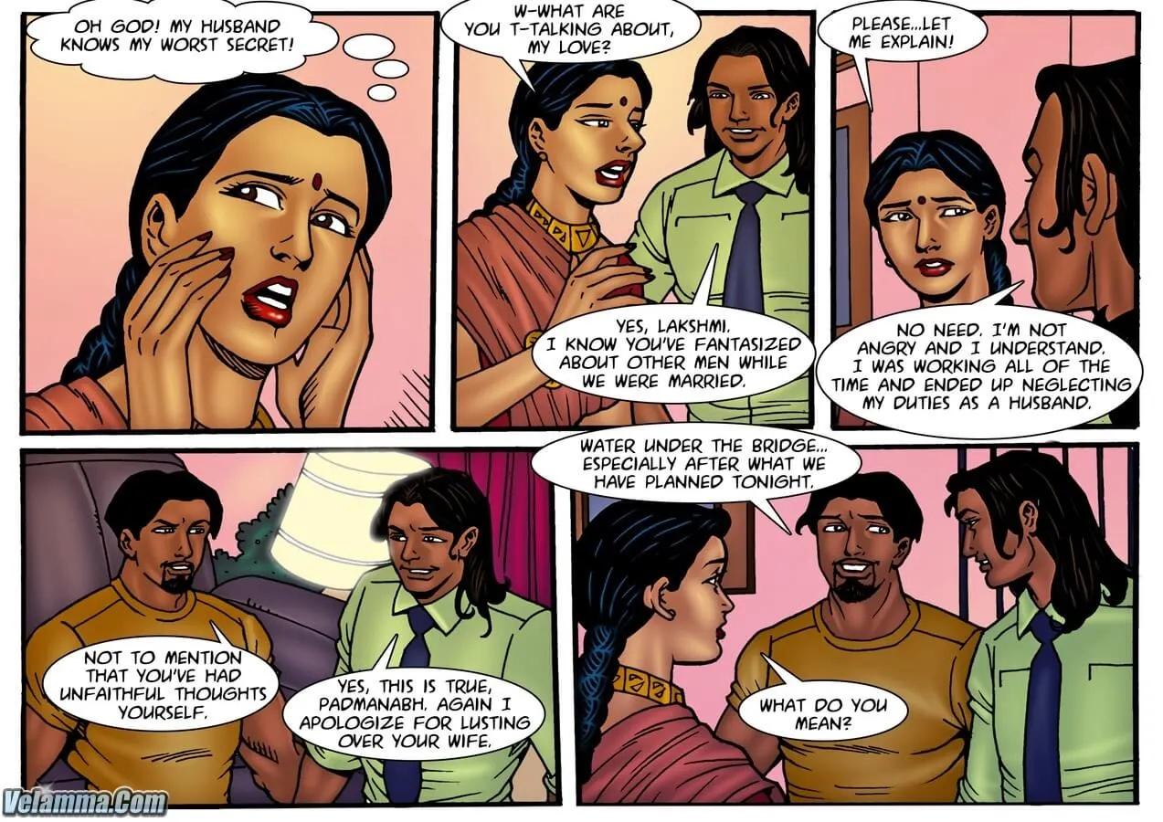 Velamma Dreams  (Chapter 09 - A Birthday Orgy For Vela) — page 5