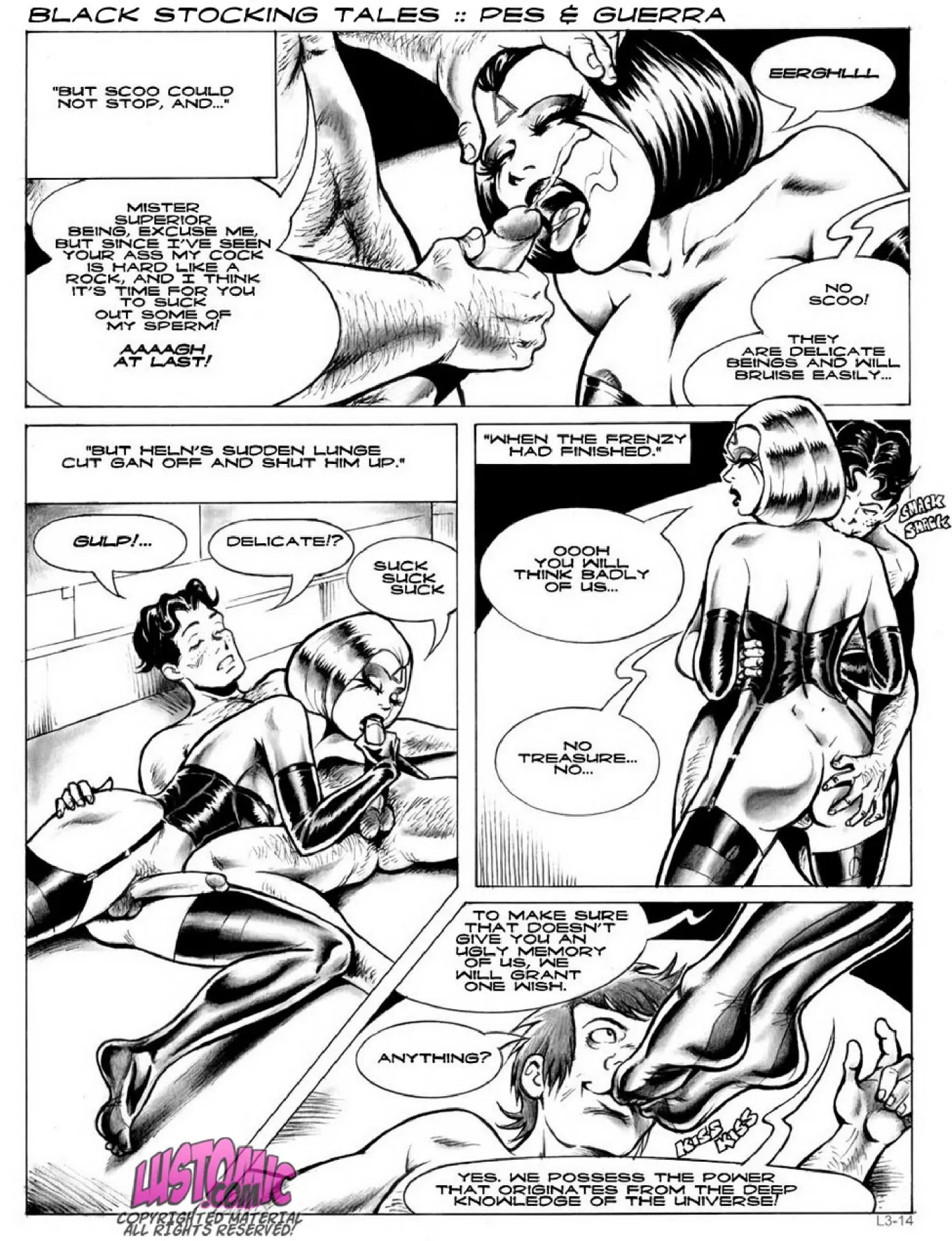 The Magenta Stories  (Chapter 03 - Black Stockings Tales) — page 14