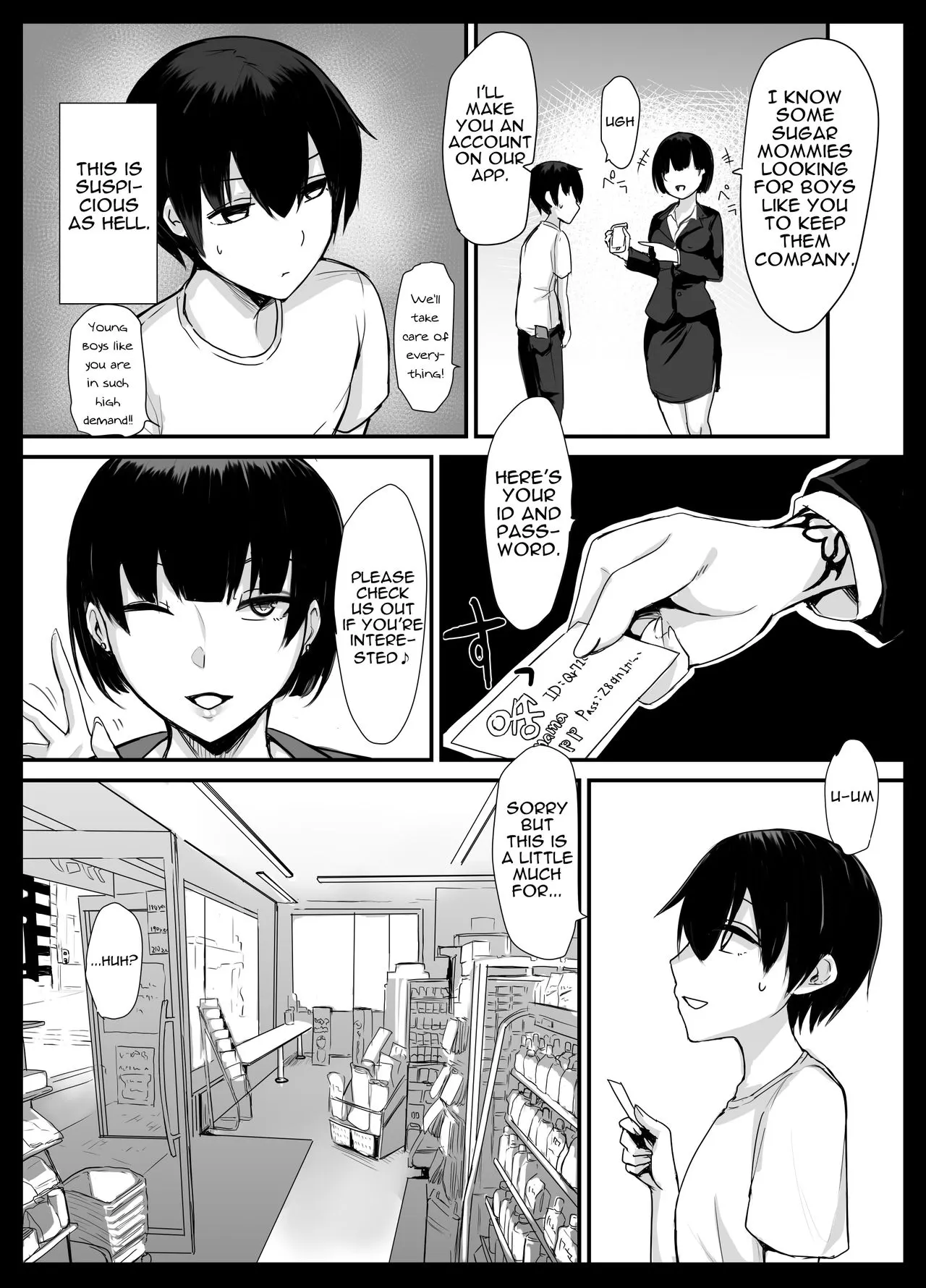Sugar Mom! -Copulating With A Sexually Frustrated   (Chapter 1) — page 4