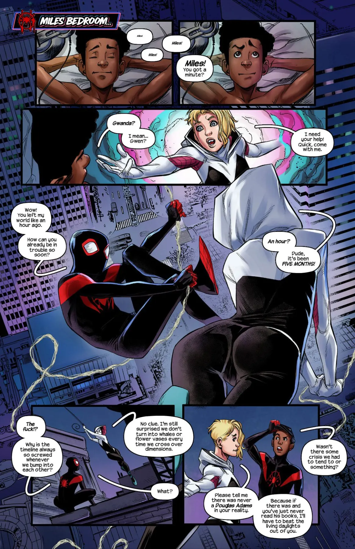 Weaving Fluids Spider-Man  (Chapter 03) — page 3