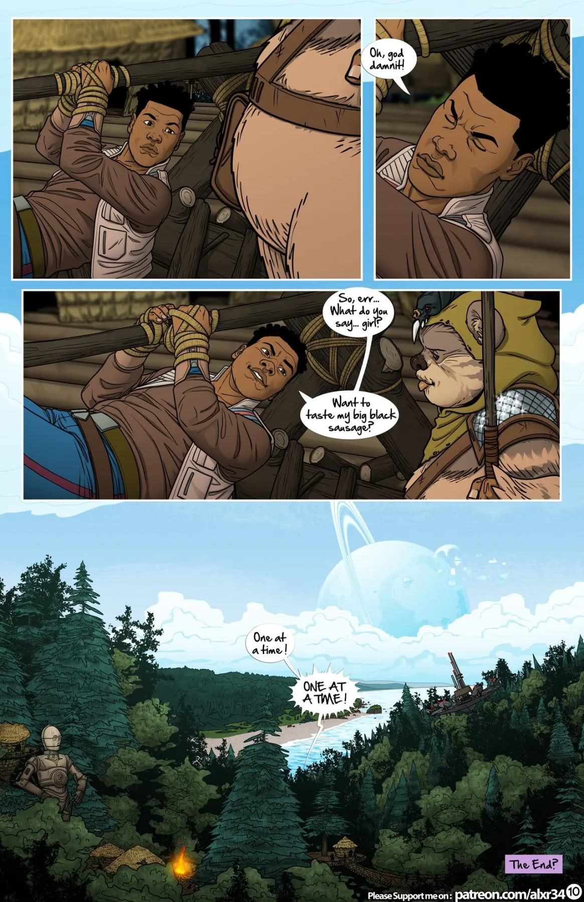 A Complete Guide To Wookie Sex - Star Wars  (Chapter 05) — page 10