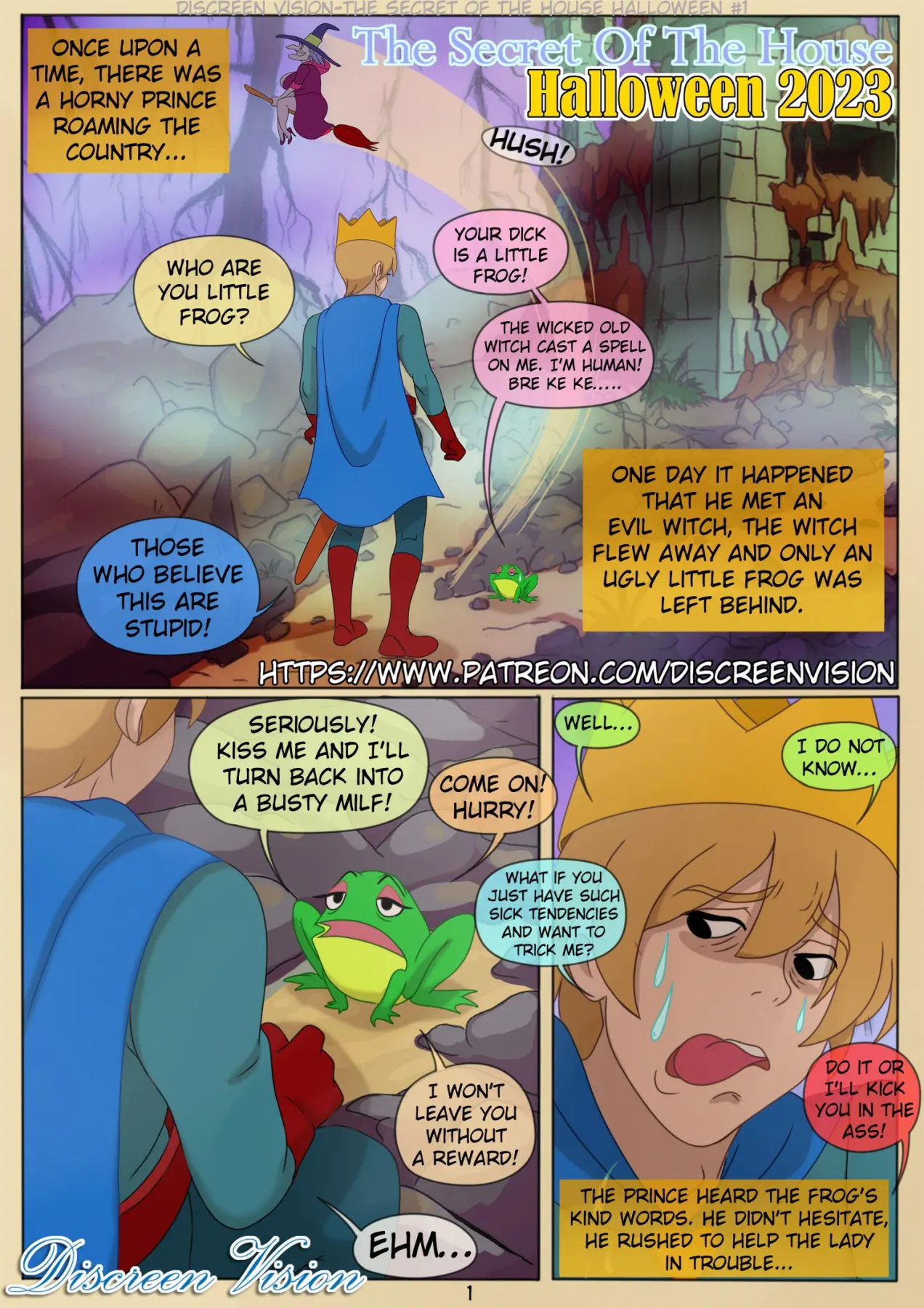 The Secret Of The House  (Chapter 01) — page 1