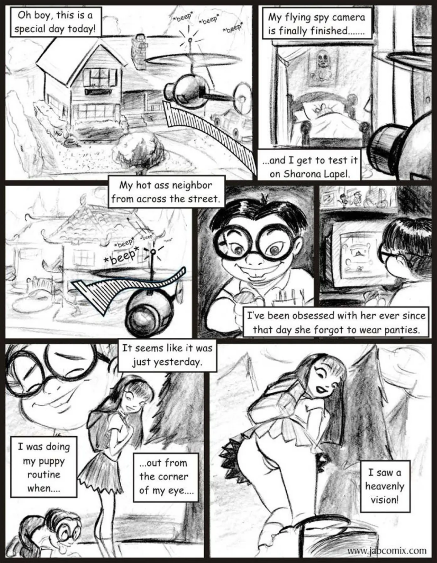 My Hot Ass Neighbor  (Chapter 01 - The Girl Next Door) — page 2