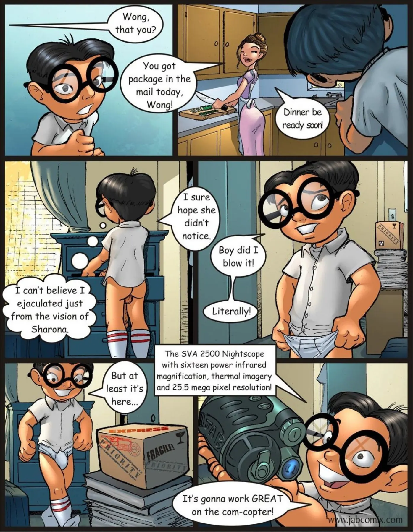 My Hot Ass Neighbor  (Chapter 03 - Webcam) — page 2