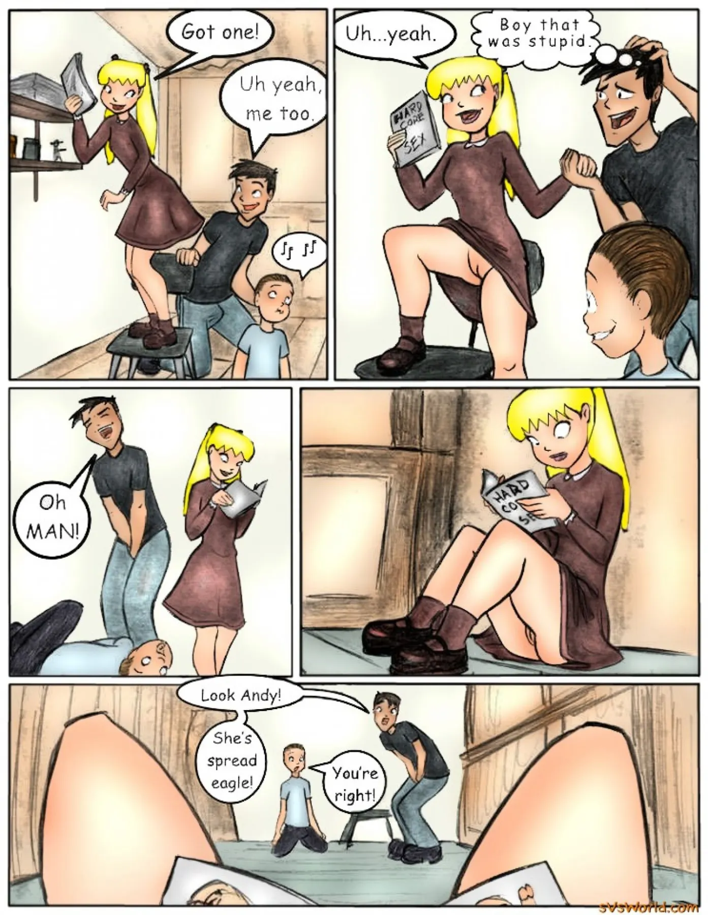 Ay Papi  (Chapter 03.5 - In The Treehouse) — page 11