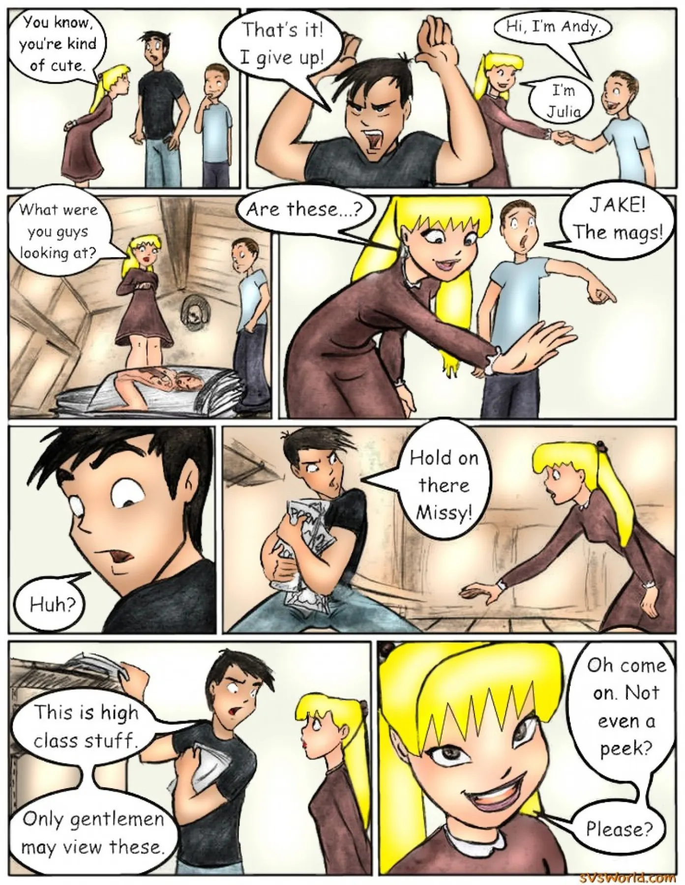 Ay Papi  (Chapter 03.5 - In The Treehouse) — page 6
