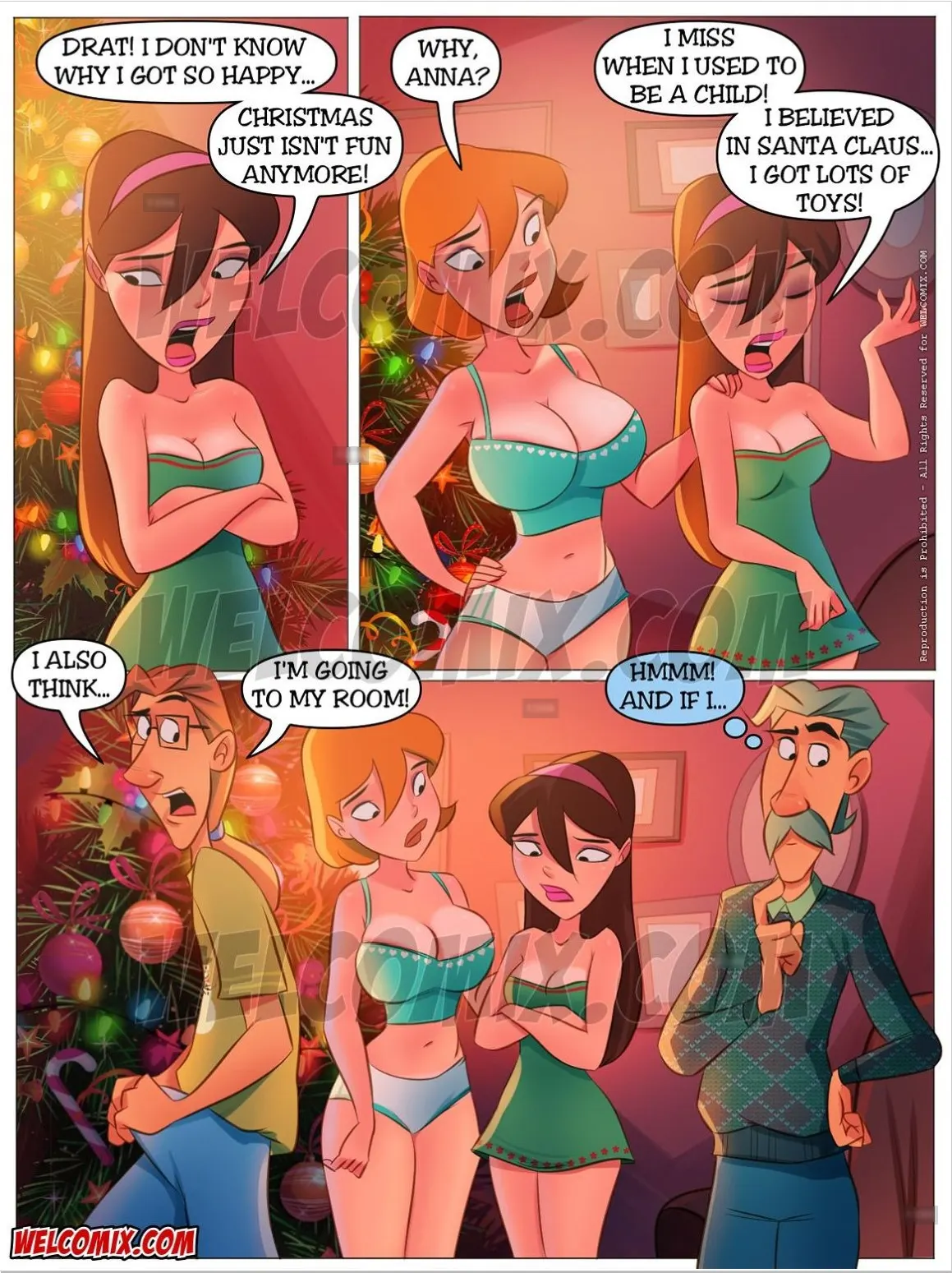 Naughty Fam  (Chapter 32 - Christmas At The Naughty Home) — page 4
