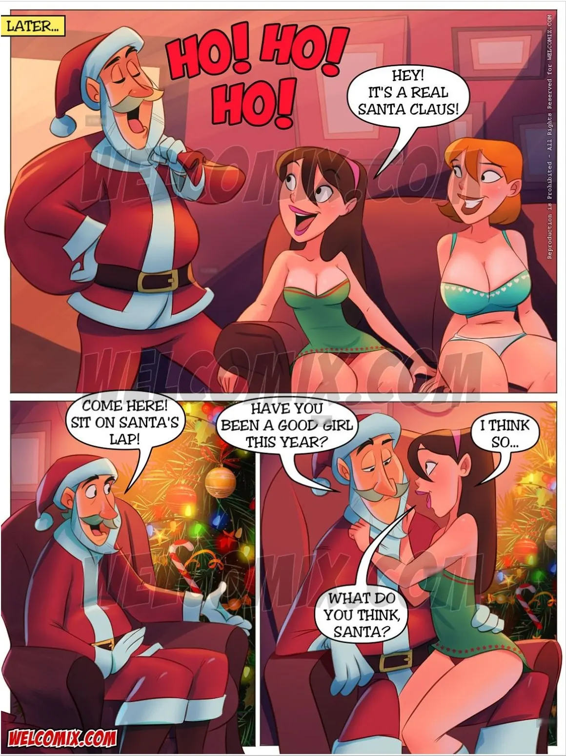 Naughty Fam  (Chapter 32 - Christmas At The Naughty Home) — page 5