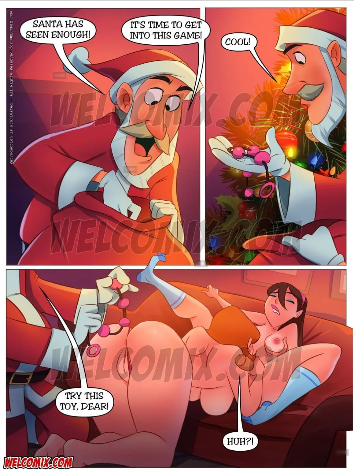 Naughty Fam  (Chapter 32 - Christmas At The Naughty Home) — page 9