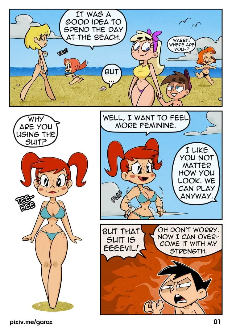 XJ-9 Beach - My Life As A Teenage Robot  (Chapter 01) — page 2