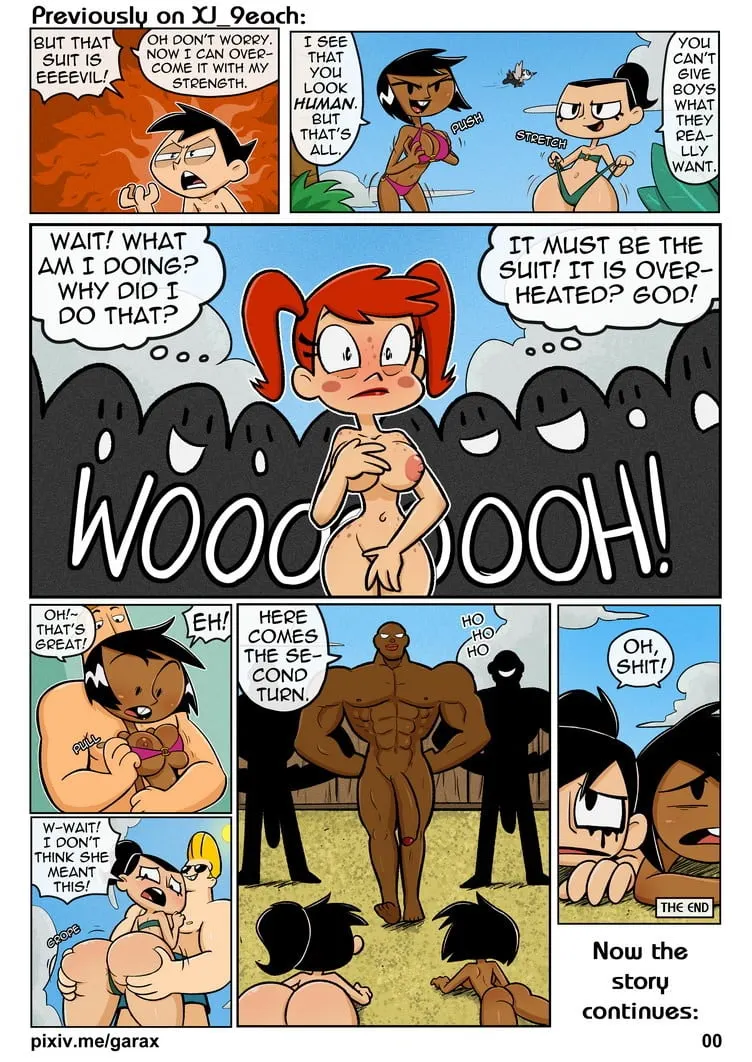 XJ-9 Beach - My Life As A Teenage Robot  (Chapter 02) — page 2