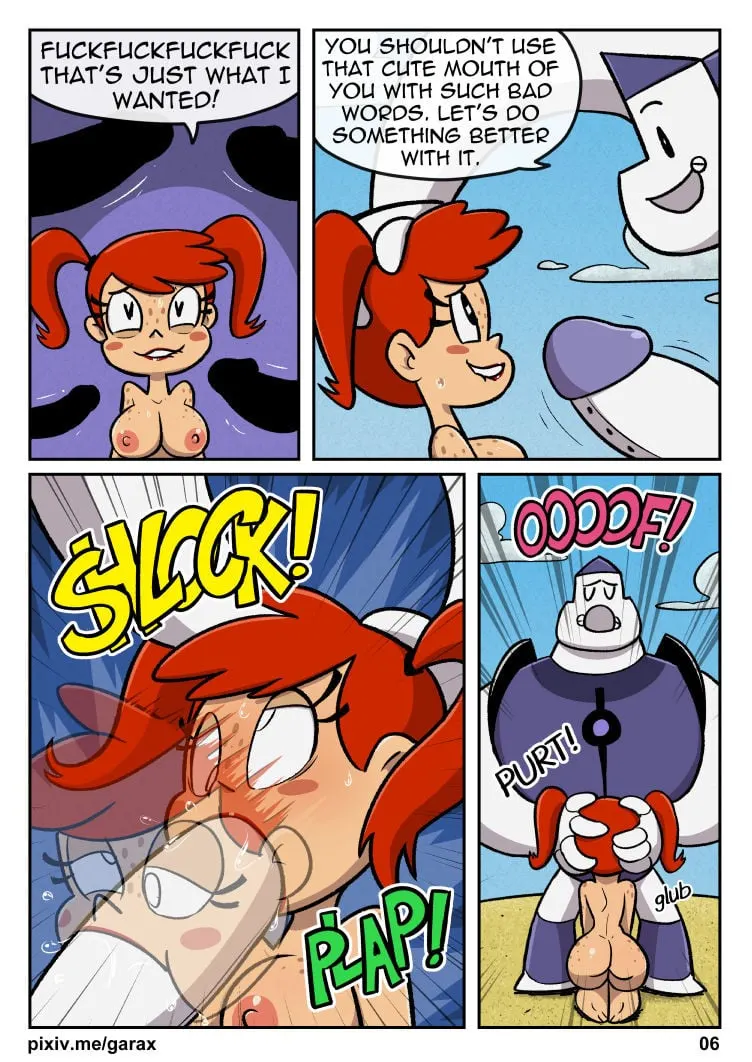 XJ-9 Beach - My Life As A Teenage Robot  (Chapter 02) — page 8