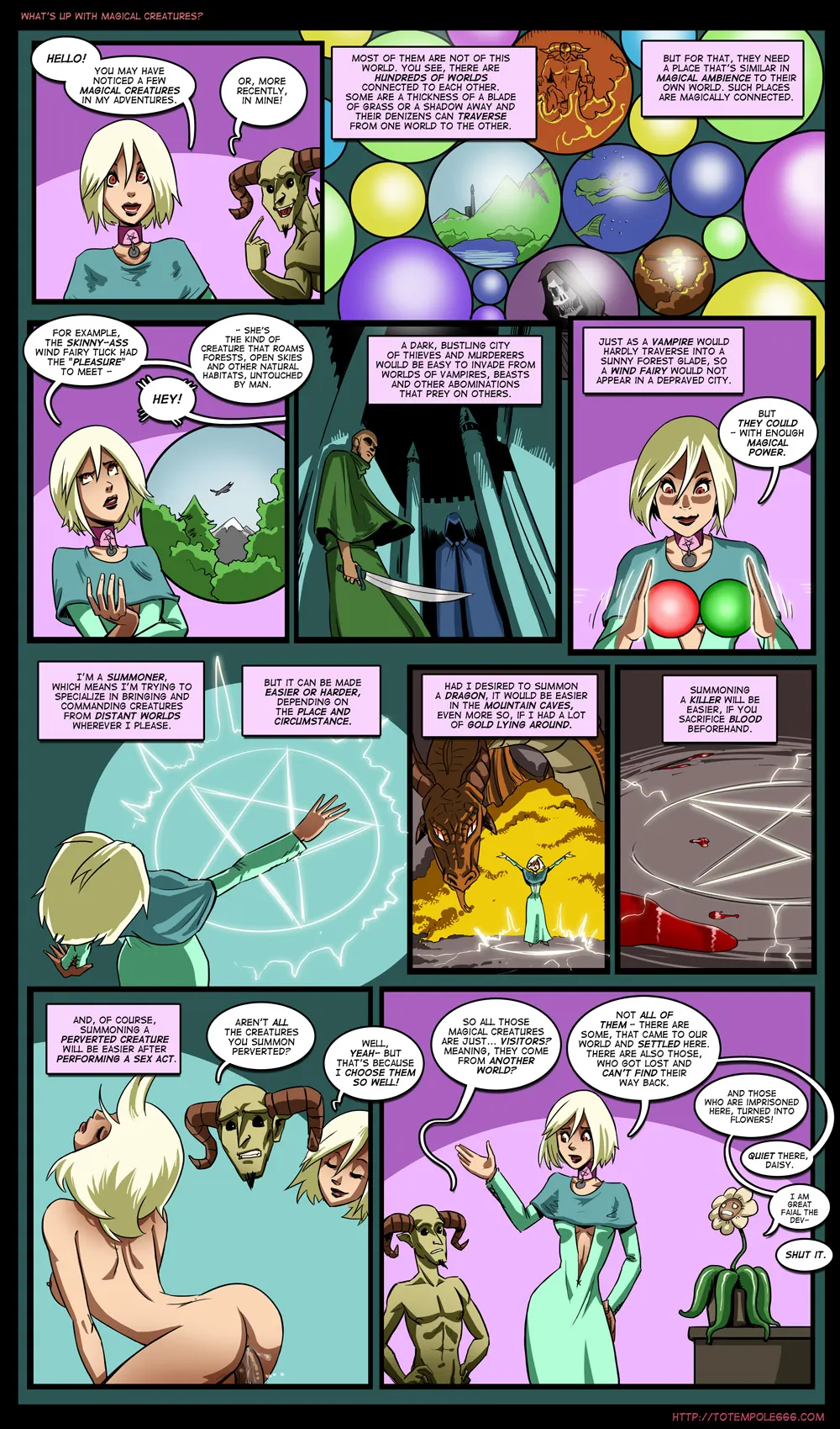 The Cummoner  (Chapter 00 - Ask Vilga) — page 4