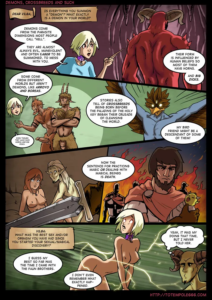 The Cummoner  (Chapter 00 - Ask Vilga) — page 7