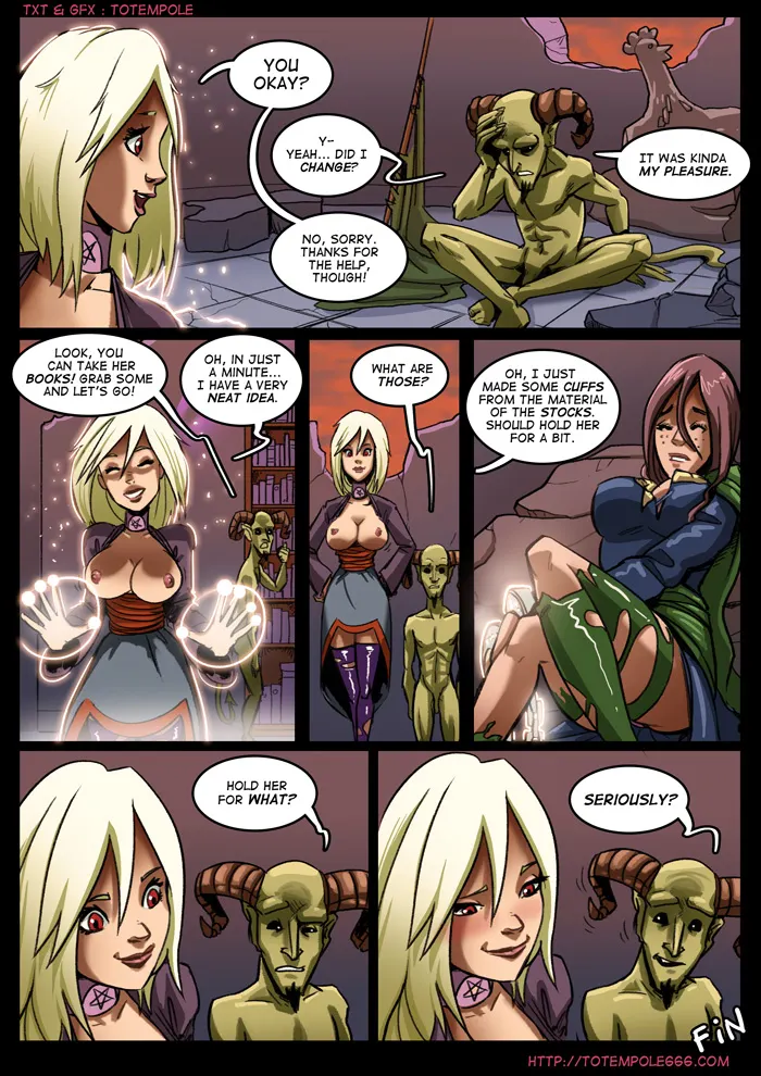 The Cummoner  (Chapter 03 - Bondage) — page 22